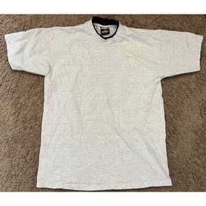 Vintage Signal Sport Mega Cottons Heather GraySingle Stitch T Shirt Men’s Sz L